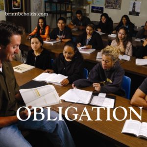 Obligation Universal Theme, Brian Beholds