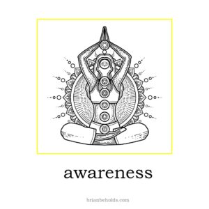 awareness theme logo for brian beholds